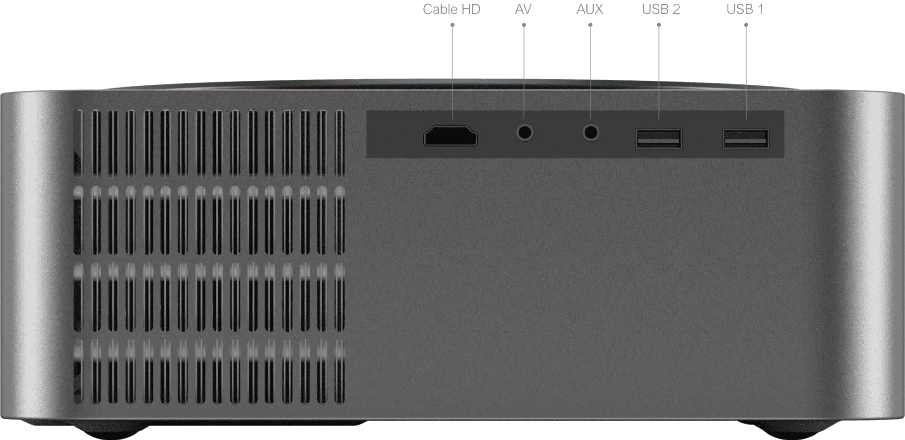 Proyector LCD Ultimea Apollo P40 nativo 1080P 700LM