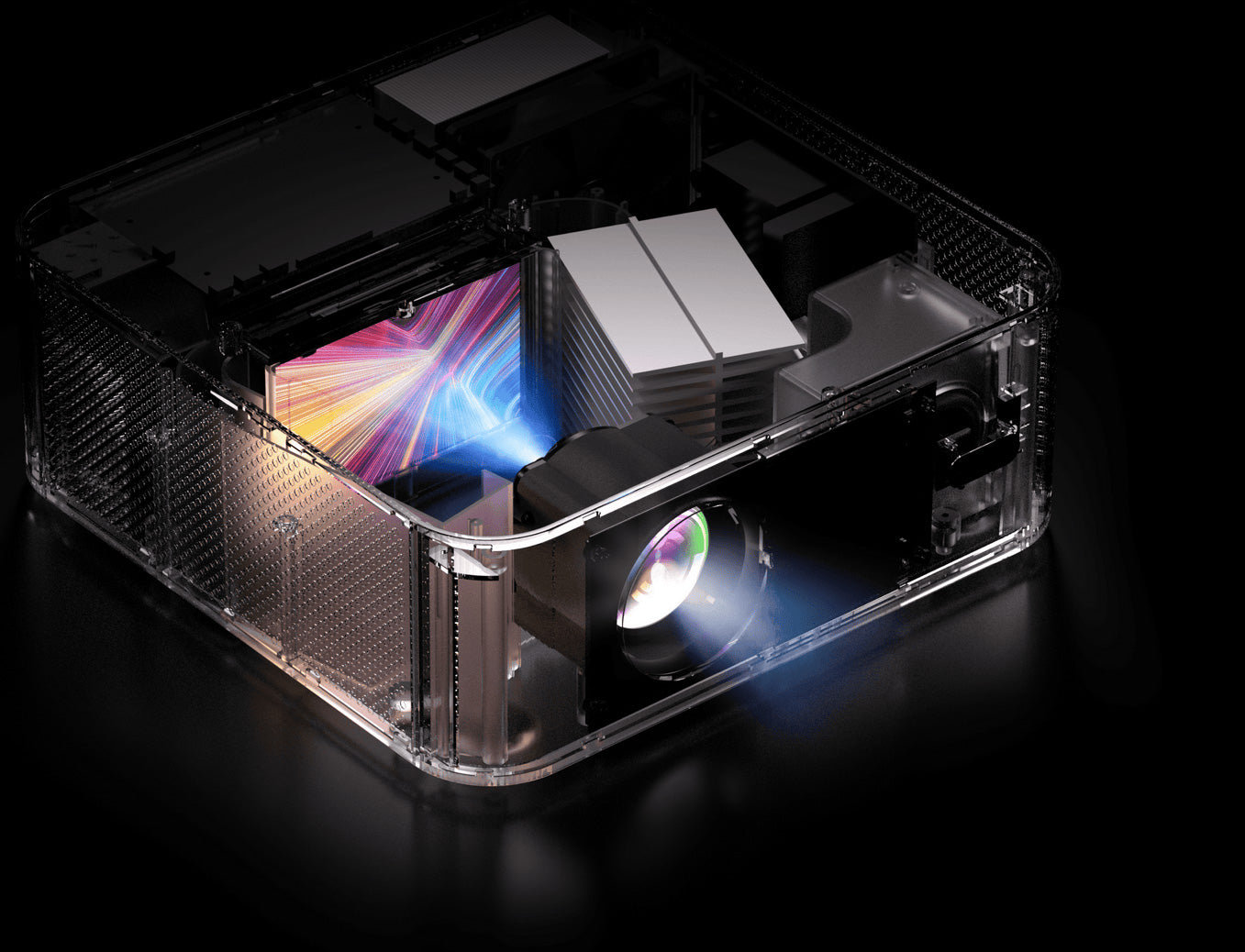 Proyector LCD Ultimea Apollo P40 nativo de 1080P