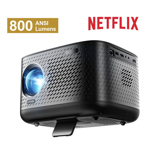 [Netflix 1080P] Ultimea Apollo P50 Projector, 800 ANSI, Native 1080P, Dolby Audio, Auto Screen Adaptation, Auto Focus, Object Avoidance, WiFi 6, Bluetooth 5.3