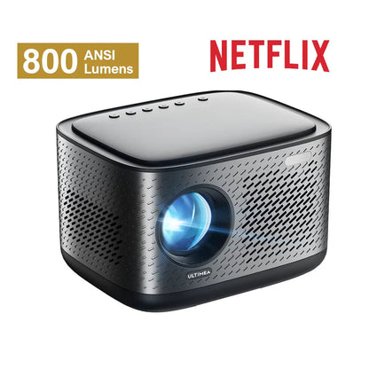 [Netflix 1080P] Ultimea Apollo P50 Projector, 800 ANSI, Native 1080P, Dolby Audio, Auto Screen Adaptation, Auto Focus, Object Avoidance, WiFi 6, Bluetooth 5.3