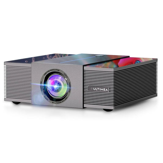 Ultimea Apollo P60 Projector, 900 ANSI Lumens, Fully-enclosed Optical Engine, Native 1080P, 30W Speaker, 4K Decoding, Auto Focus &amp; 6D Auto-keystones, Bluetooth 5.3
