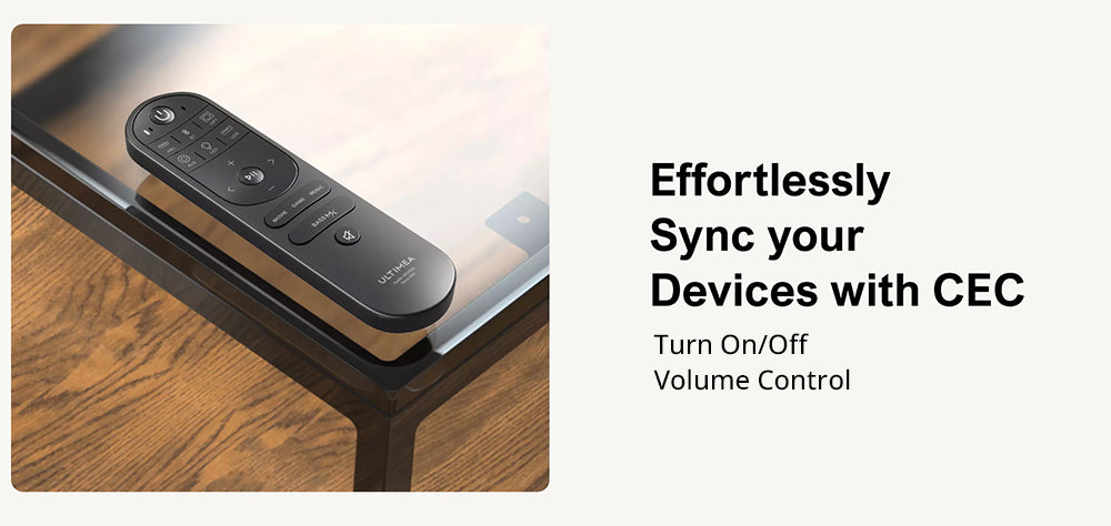 Barra de sonido desmontable Ultimea Apollo S50 4.1 canales con subwoofer, Bluetooth 5.3, nivel de graves ajustable, 3 modos de ecualización.