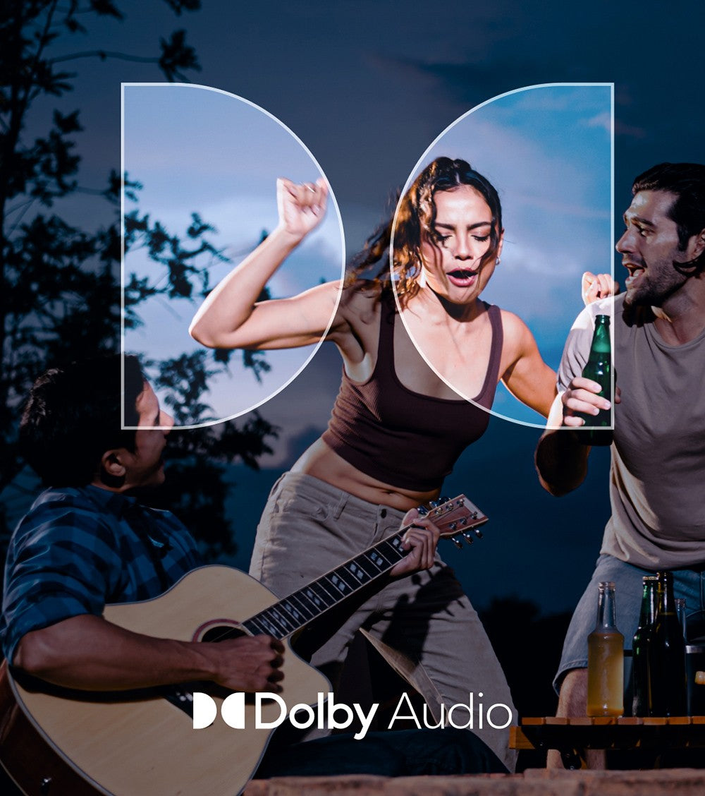 Proyector Ultimea Poseidon E40, 1000 lúmenes ANSI, decodificación 4K, resolución nativa 1080P, Dolby Audio, 2 altavoces de 10W, WiFi 6, Bluetooth 5.3