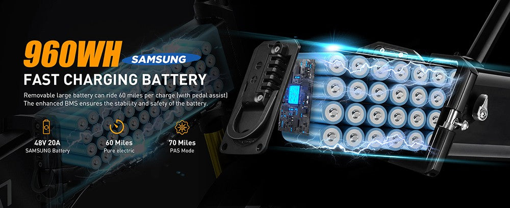 Bicicleta eléctrica Vitilan I7 Pro 3.0, motor de 750 W, batería de 48 V 20 Ah, neumáticos gruesos de 20 x 4.0 pulgadas, velocidad máxima de 45 km/h, autonomía máxima de 110 km, freno de disco hidráulico, amortiguación trasera hidráulica, horquilla delantera con suspensión neumática, Shimano de 8 velocidades - Negro