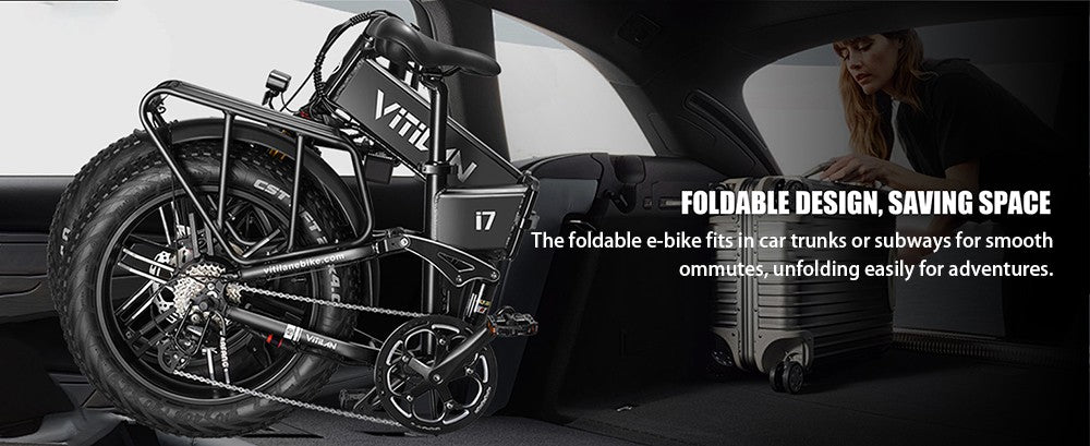 Bicicleta eléctrica Vitilan I7 Pro 3.0, motor de 750 W, batería de 48 V 20 Ah, neumáticos gruesos de 20 x 4.0 pulgadas, velocidad máxima de 45 km/h, autonomía máxima de 110 km, freno de disco hidráulico, amortiguación trasera hidráulica, horquilla delantera con suspensión neumática, Shimano de 8 velocidades - Negro