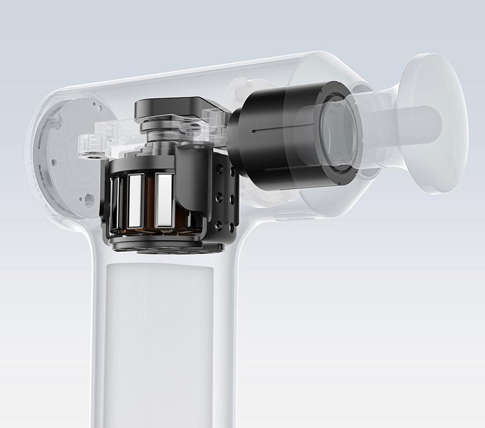 Xiaomi Mijia Mini-Elektromassagepistole 2C, Muskelentspannungs-Massagegerät, tragbare Faszienpistole für Körpertraining und Figurformung – Dunkelgrau