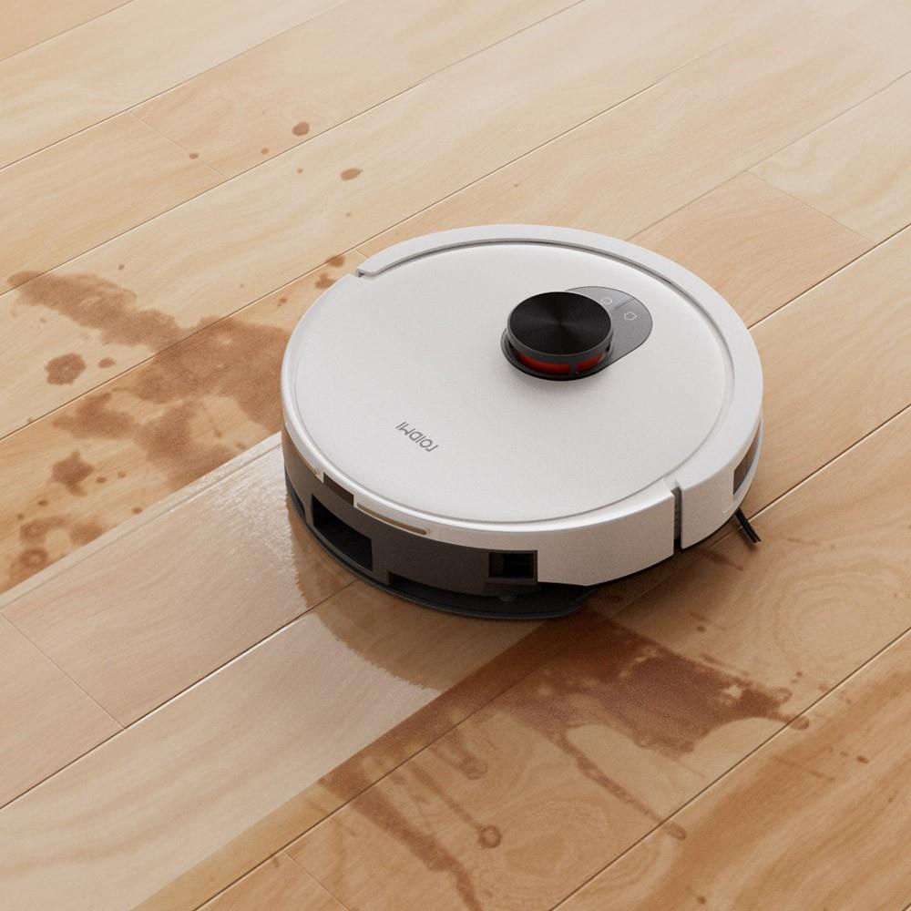 ROIDMI EVE CC Robot Vacuum Cleaner, Automatic Dust Collection, 2-in-1 Vacuuming Mopping, 3800Pa Powerful Suction, LDS Laser Navigation, 3200mAh Battery, 180Mins Runtime, 260ML Dust Box, APP Control