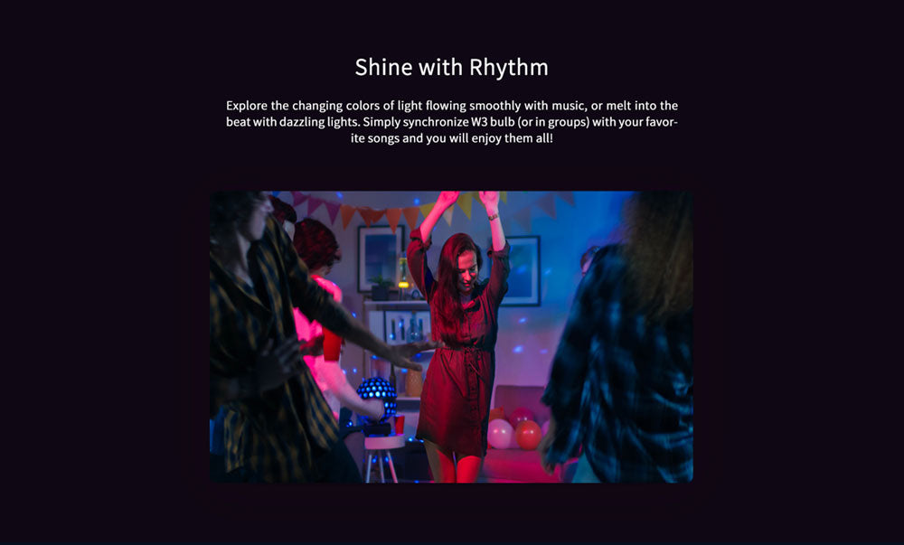 Yeelight YLDP005 8W Smart-LED-Lampe, W3 Multicolor, 900 Lumen, 16 Millionen Farben, Game-Sync-Helligkeitssteuerung