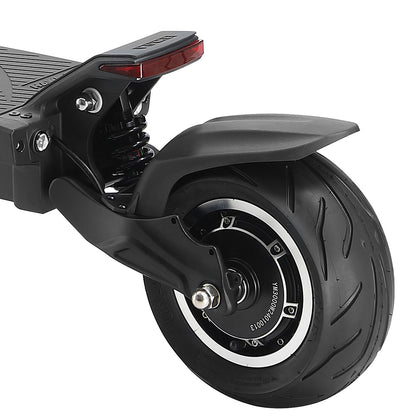 YUME HAWK Pro Electric Scooter, 10x4.5" Tubeless Road Tires 3000W*2 Motor 60V 30Ah Battery 80km/h Max Speed 100km Max Range 3 Gears Shift System Disc Brake Adjustable Hydraulic Suspension NFC APP Control