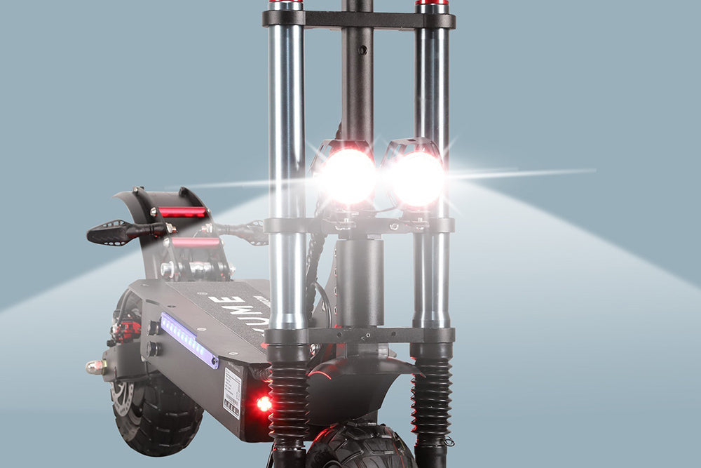 YUME Y10 Electric Scooter, 1200*2 Motor, 52V 23.4Ah Battery, 10