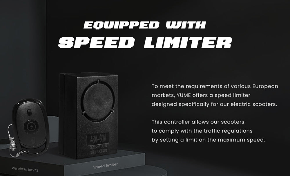 YUME Y10 Electric Scooter, 1200W*2 Motor, 52V 23.4Ah Battery, 10