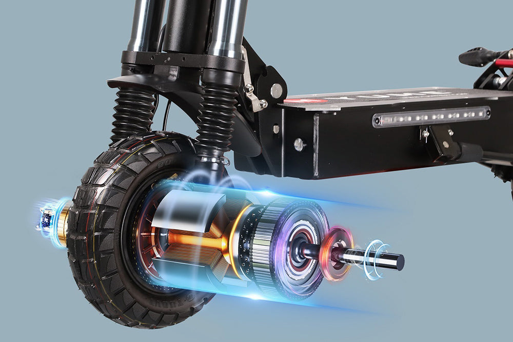 YUME Y10 Electric Scooter, 1200*2 Motor, 52V 23.4Ah Battery, 10